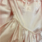 Pink Vintage Elegant Floral Beading Fashion Long Satin Ball Gown Evening Dress Graduation Dress Birthday Dress Quinceañera Dress gh4259