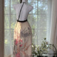 Girlhomeshops-Beige Exquisite Floral Backless Halter Long Chiffon Prom dress Evening Dress Party Dress gh5076