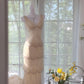 Cremegelbes V-Ausschnitt, exquisite Perlenspitze, langes Chiffon-Tüll-Ballkleid, Abendkleid, Hochzeitskleid, Abschlussballkleid, Abschlussballkleid, gh3987