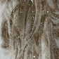 Robe de soirée courte à paillettes dorées et blanches, brillante, magnifique, mignonne, élégante et sophistiquée, style princesse, robe de bal, robe de soirée, gh4166