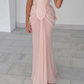 Rosa Vintage elegante Perlen A-Linie Spitze Ballkleid Abendkleid gh2926