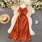 Robe courte en satin à la mode 10944