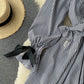 Cute Plaid Long Sleeve Dress Fashion Dress  10907