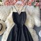Simple A Line Short Dress Fashion Dress  10867