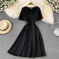 Cute A Line V Neck Short Dress Fashion Dress  10861