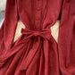 Süßes A-Linien-Langarmkleid Modekleid 10829