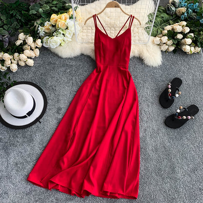 Süßes kurzes Kleid aus Chiffon in A-Linie Modekleid 10822