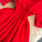 Cute V-Neck Fringed Dress A Line Fashion Dress  10814