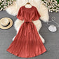 Simple V Neck Short Dress A Line Fashion Dress  10728