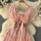 Cute Tulle Short Dress A Line Fashion Dress  10719