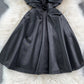 Sexy Bow Short A-Linie Kleid Fashion Dress 10656