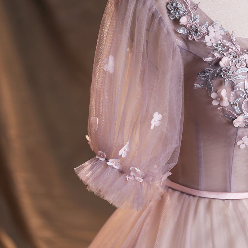 Robe de soirée longue en dentelle mignonne 10254
