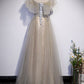 Süßes Tüll Pailletten langes Ballkleid Abendkleid 10180