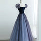 Süßes langes Ballkleid aus Tüll A-Linie Abendkleid 10164