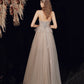 Süßes Tüll Pailletten langes Ballkleid Abendkleid 10189
