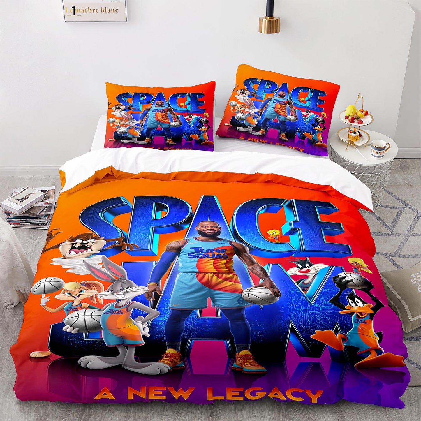Cutom Duvet Cover Set Pattern Chic Comforter Cover King Size for Teens Adults Bedding Set with Pillowcases  DGL1001