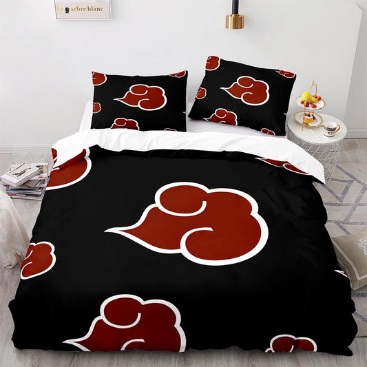 Cutom Duvet Cover Set Pattern Chic Comforter Cover King Size for Teens Adults Bedding Set with Pillowcases  HYL1013