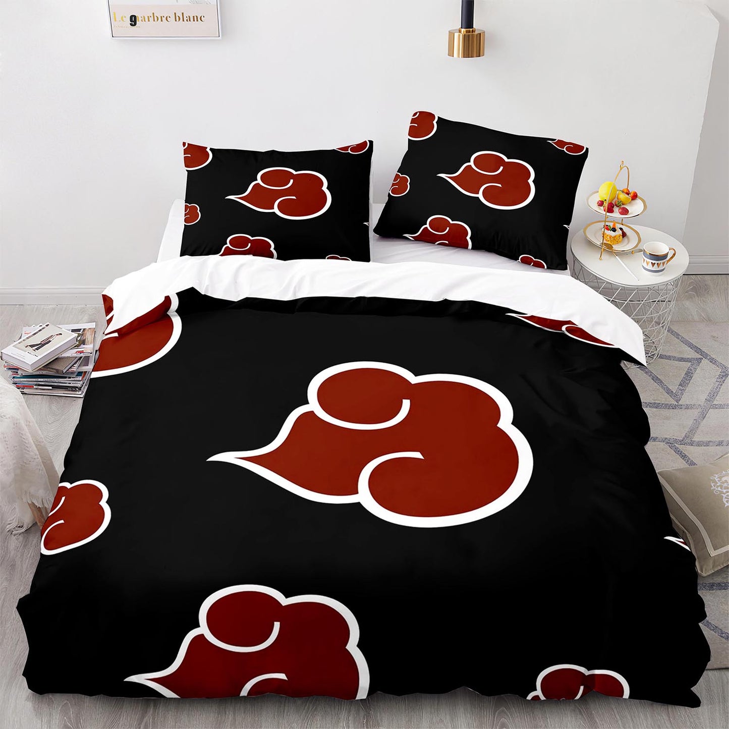 Cutom Duvet Cover Set Pattern Chic Comforter Cover King Size for Teens Adults Bedding Set with Pillowcases  HYL1012