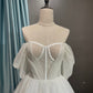 White Sparkly Prom Dresses Party dress Wedding Dress gh2608