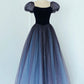 Süßes langes Ballkleid aus Tüll A-Linie Abendkleid 10164