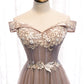 Elegantes langes Ballkleid aus Tüllspitze 8320