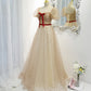 Süßes Tüll langes A-Linie Ballkleid Abendkleid 8811