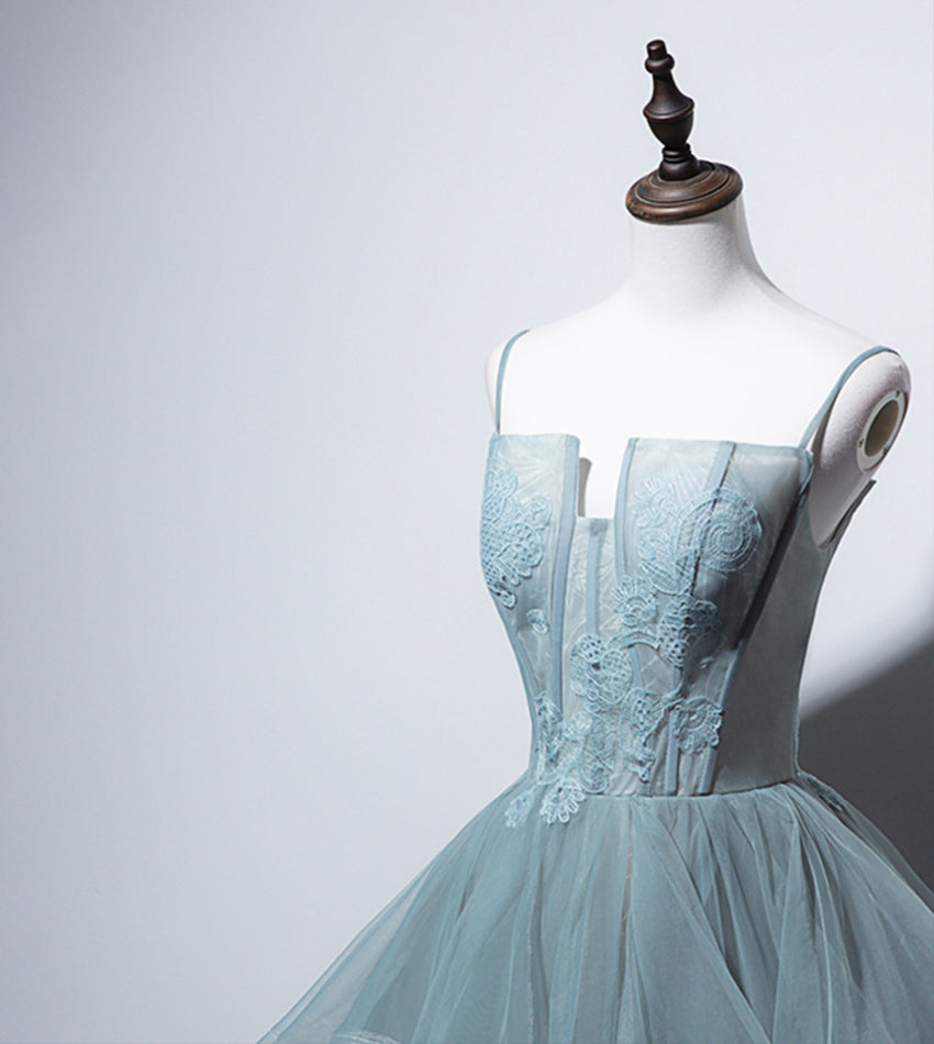 A line tulle lace long ball gown dress formal dress  8548