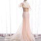 Robe de soirée longue à paillettes style sirène 8440