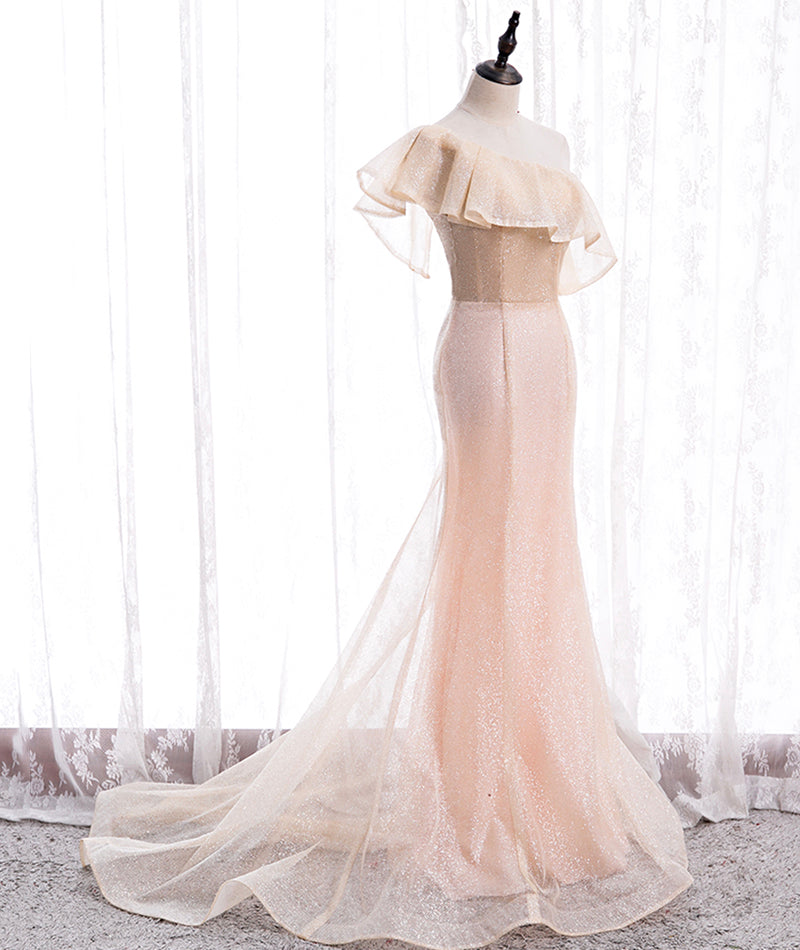 Robe de soirée longue à paillettes style sirène 8440