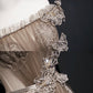 Süßes Tüll langes Ballkleid A-Linie süßes Abendkleid 8694