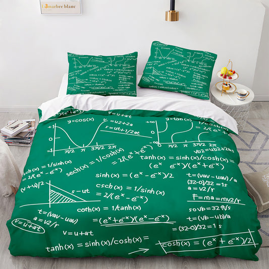 Cutom Duvet Cover Set  Pattern Chic Comforter Cover King Size for Teens Adults Bedding Set with Pillowcases  GS3001