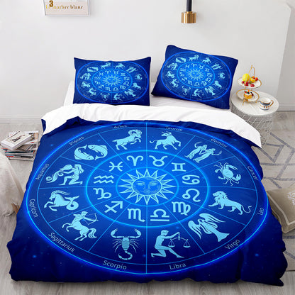 Parure de lit avec housse de couette et taies d'oreiller pour adolescents et adultes, taille King size, SEXZ3002
