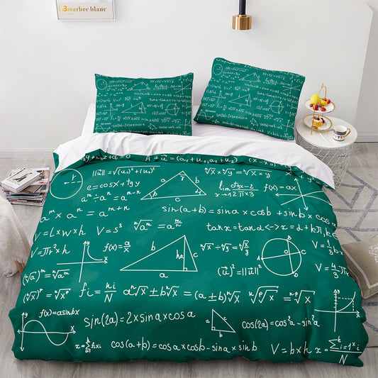 Cutom Duvet Cover Set  Pattern Chic Comforter Cover King Size for Teens Adults Bedding Set with Pillowcases  GS3002