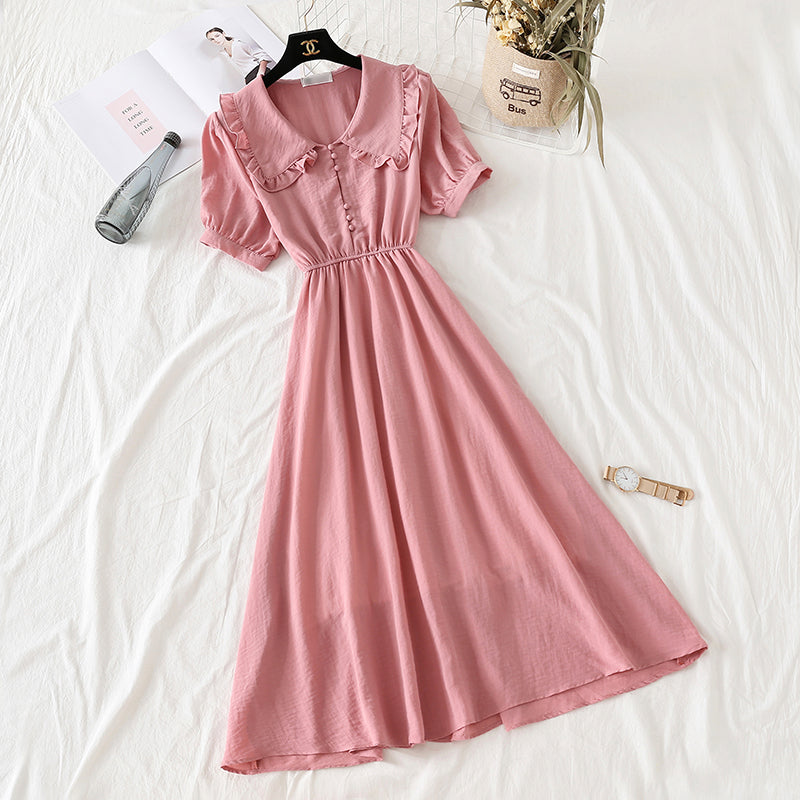 Minority Kikyo doll skirt cotton linen dress  4316