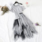 French minority Platycodon grandiflorum skirt mesh fairy super xiansen series  3727