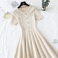 Eisseiden-Strickkleid ist ein seltener Platycodon-Rock 4479