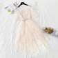 Spitzennetzkleid Mori süßes Kuchenkleid 4361