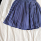 High waist slim pleated light proof skirt pants  5293