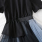 French minority Platycodon grandiflorum skirt mesh fairy super xiansen series  3727