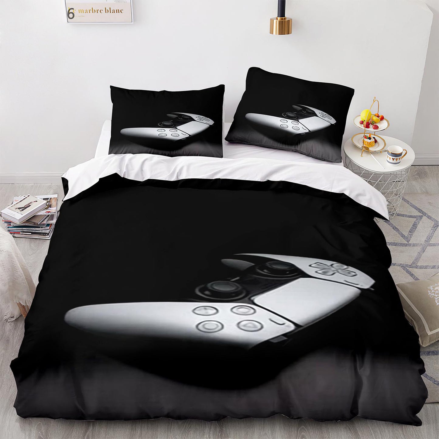Housse de couette personnalisée avec logo photo pour garçons et filles, ensemble de literie sur mesure à faire soi-même, parure de lit design, housse de couette Queen Size PS1002