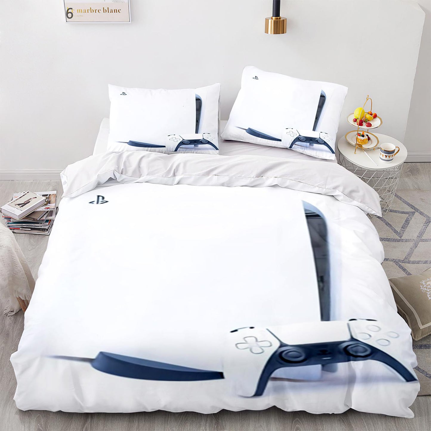 Housse de couette personnalisée avec logo photo pour garçons et filles, ensemble de literie sur mesure à faire soi-même, parure de lit design, housse de couette Queen Size PS1003