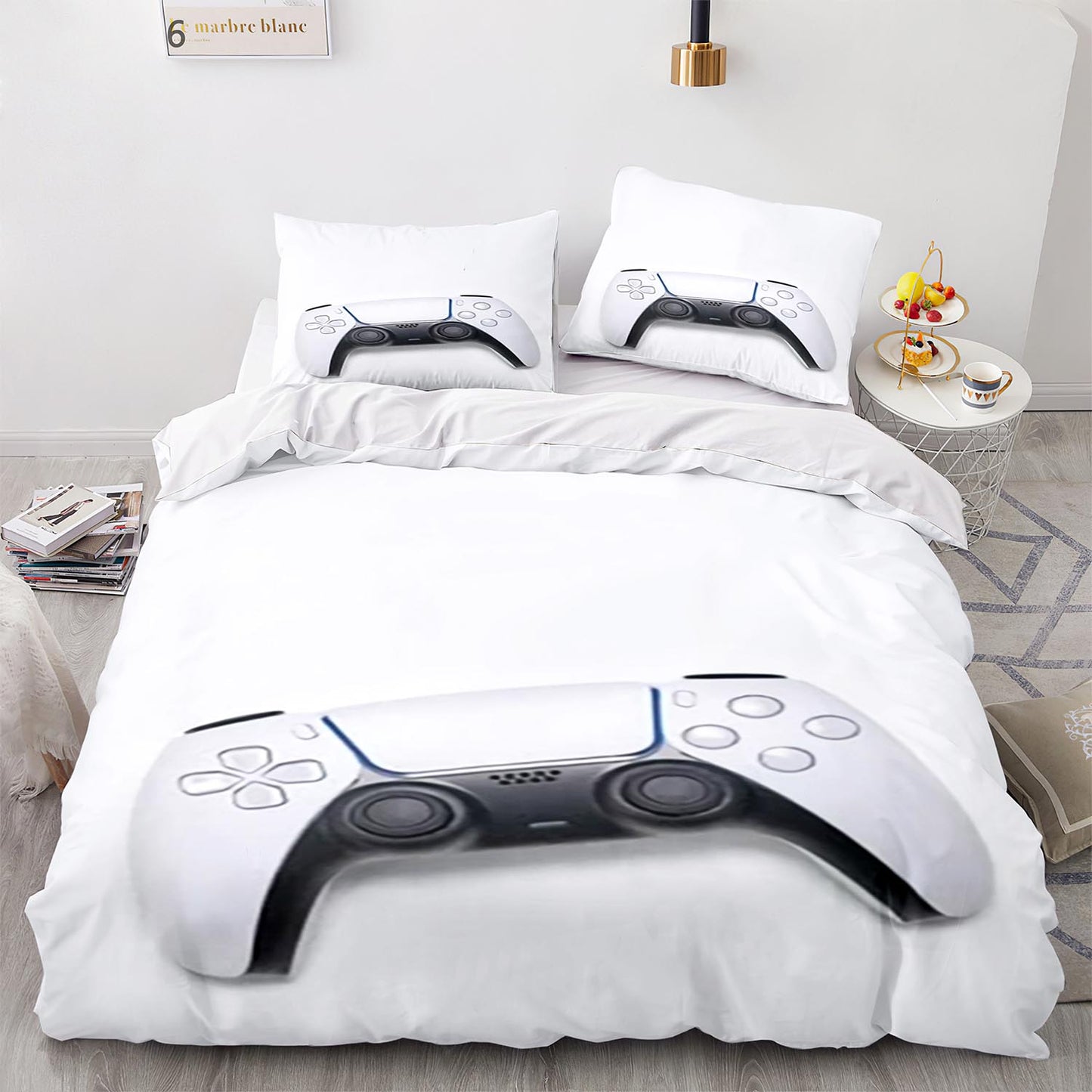 Housse de couette personnalisée avec logo photo pour garçons et filles, ensemble de literie sur mesure à faire soi-même, parure de lit design, housse de couette Queen Size PS1004