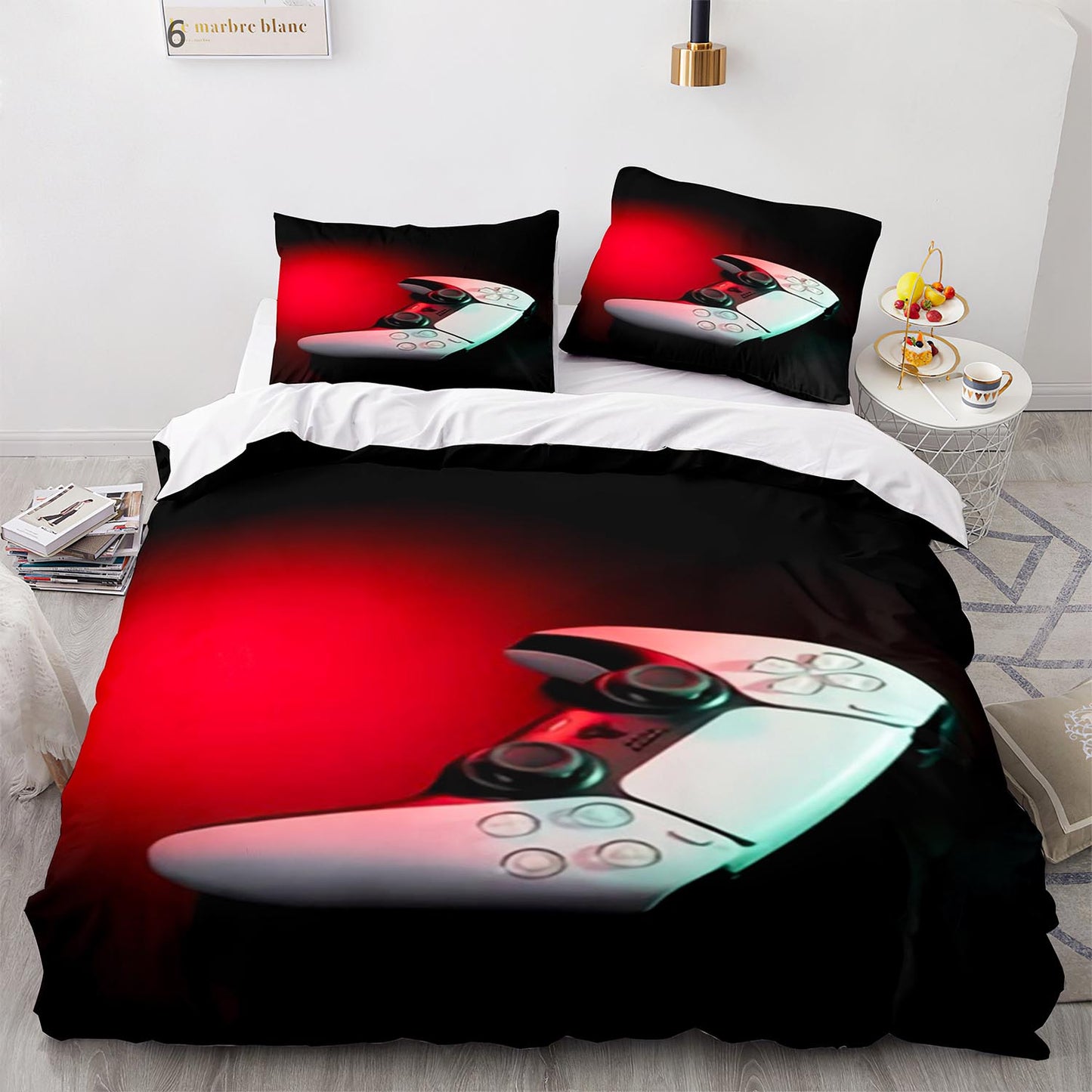 Housse de couette personnalisée avec logo photo pour garçons et filles, ensemble de literie sur mesure à faire soi-même, parure de lit design, housse de couette Queen Size PS1009