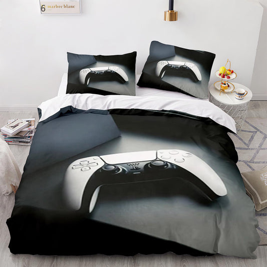 Customize Photo Logo Duvet Cover Boys Girls Adults Gift Custom Made DIY Bedding Set Designer Bed Set Queen Size Quilt Cover   PS1011