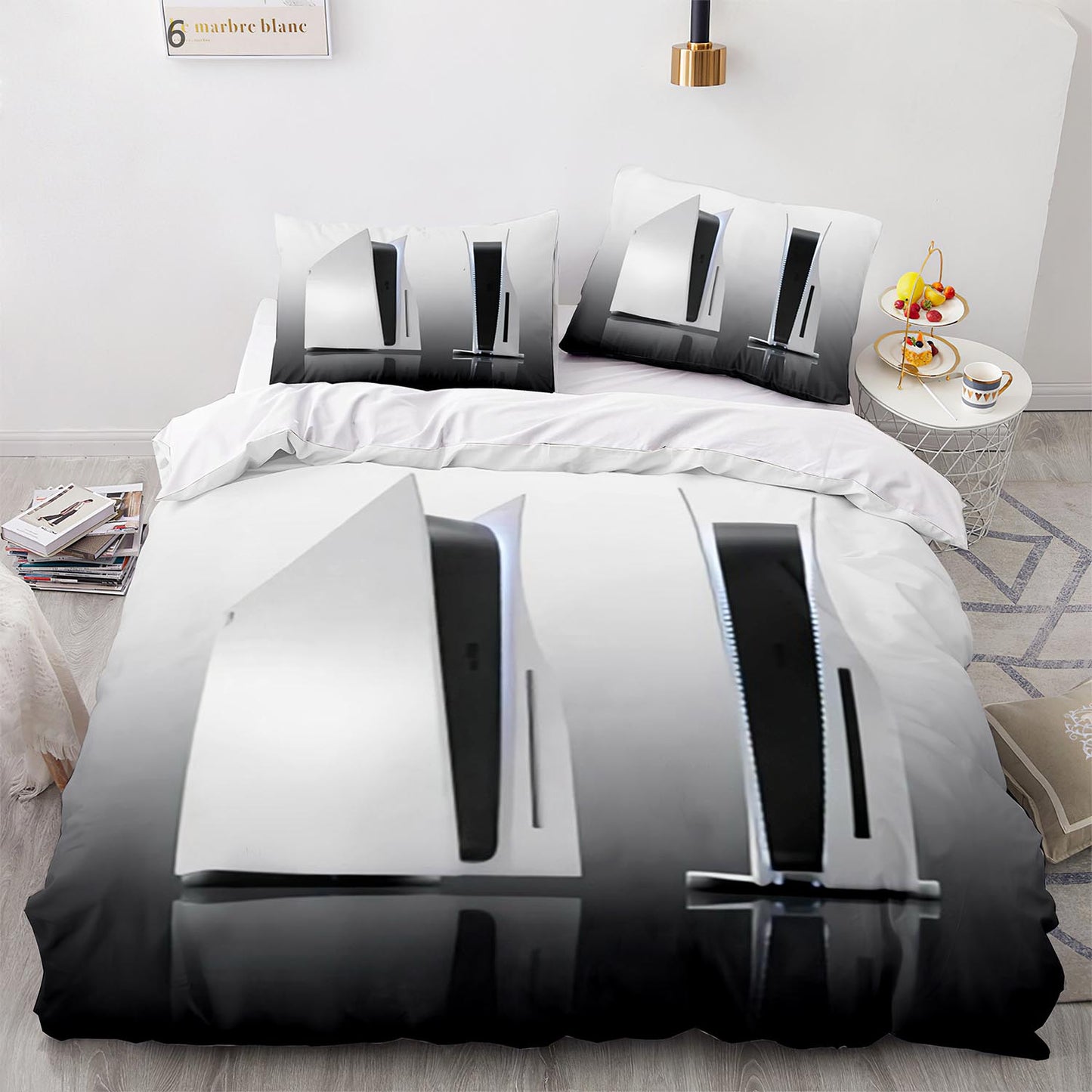 Anpassen Foto Logo Bettbezug Jungen Mädchen Erwachsene Geschenk Maßgeschneiderte DIY Bettwäsche Set Designer Bett Set Queen Size Bettbezug PS1012