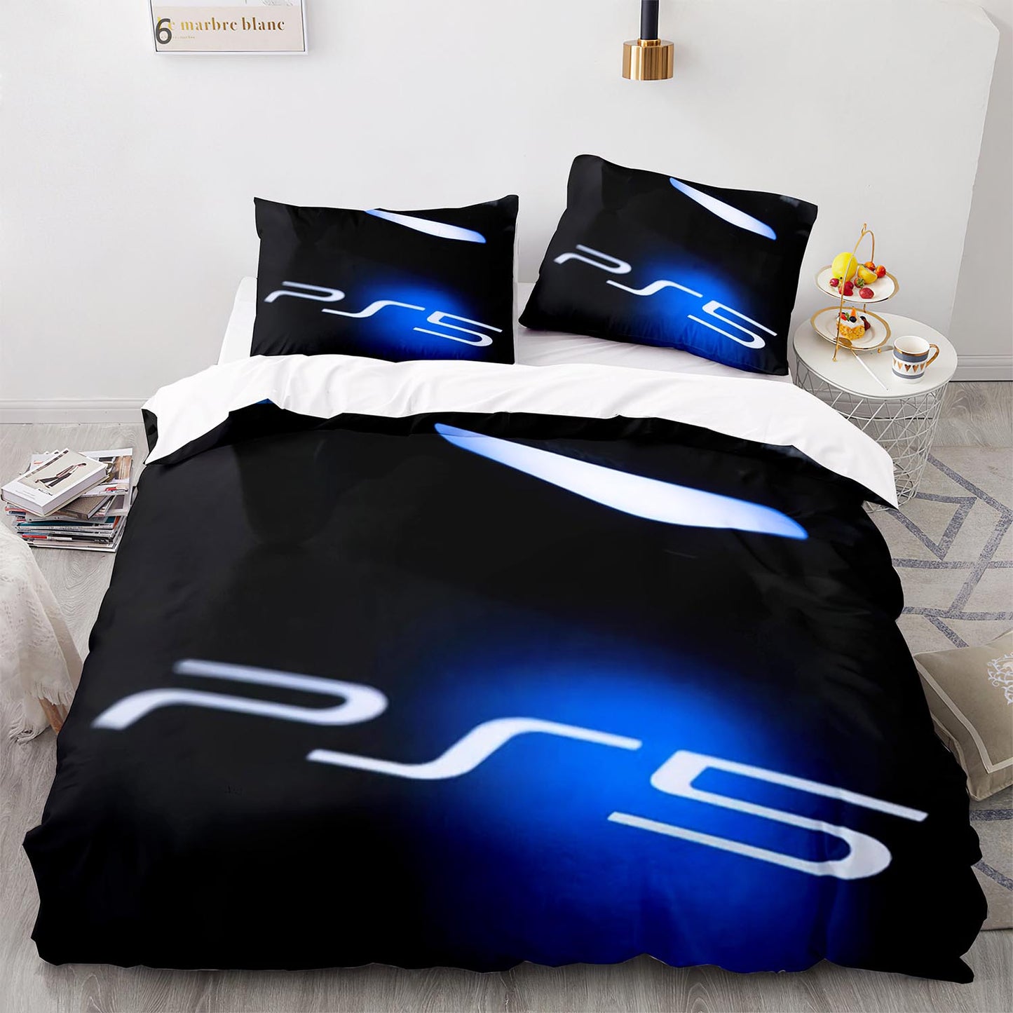 Housse de couette personnalisée avec logo photo pour garçons et filles, ensemble de literie sur mesure à faire soi-même, parure de lit design, housse de couette Queen Size PS1029