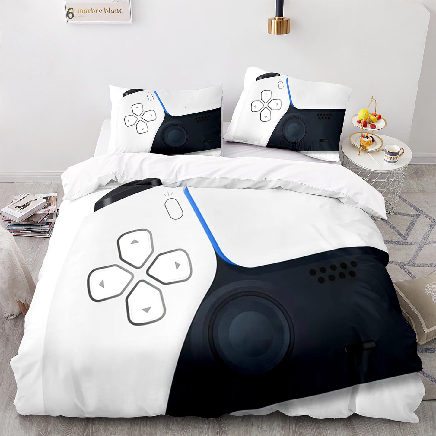 Housse de couette personnalisée avec logo photo pour garçons et filles, ensemble de literie sur mesure à faire soi-même, parure de lit design, housse de couette Queen Size PS1032