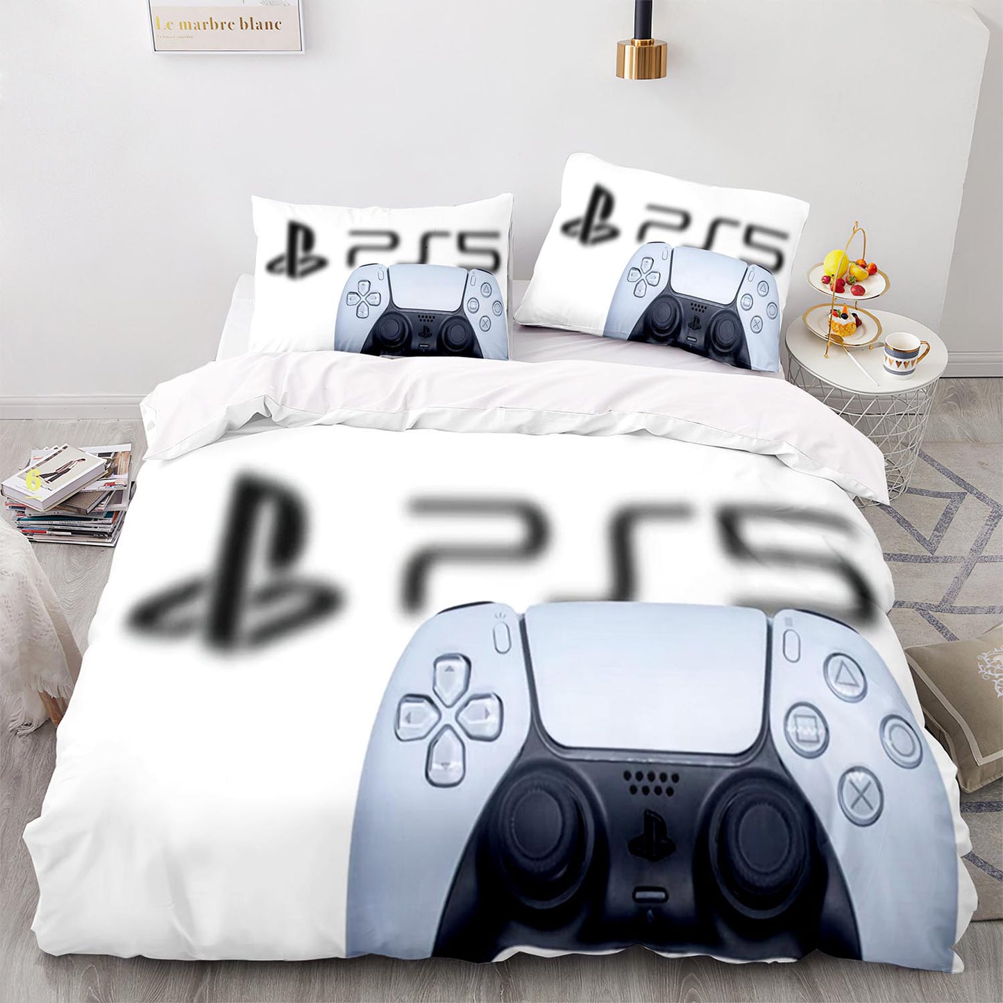 Housse de couette personnalisée avec logo photo pour garçons et filles, ensemble de literie sur mesure à faire soi-même, parure de lit design, housse de couette Queen Size PS1052