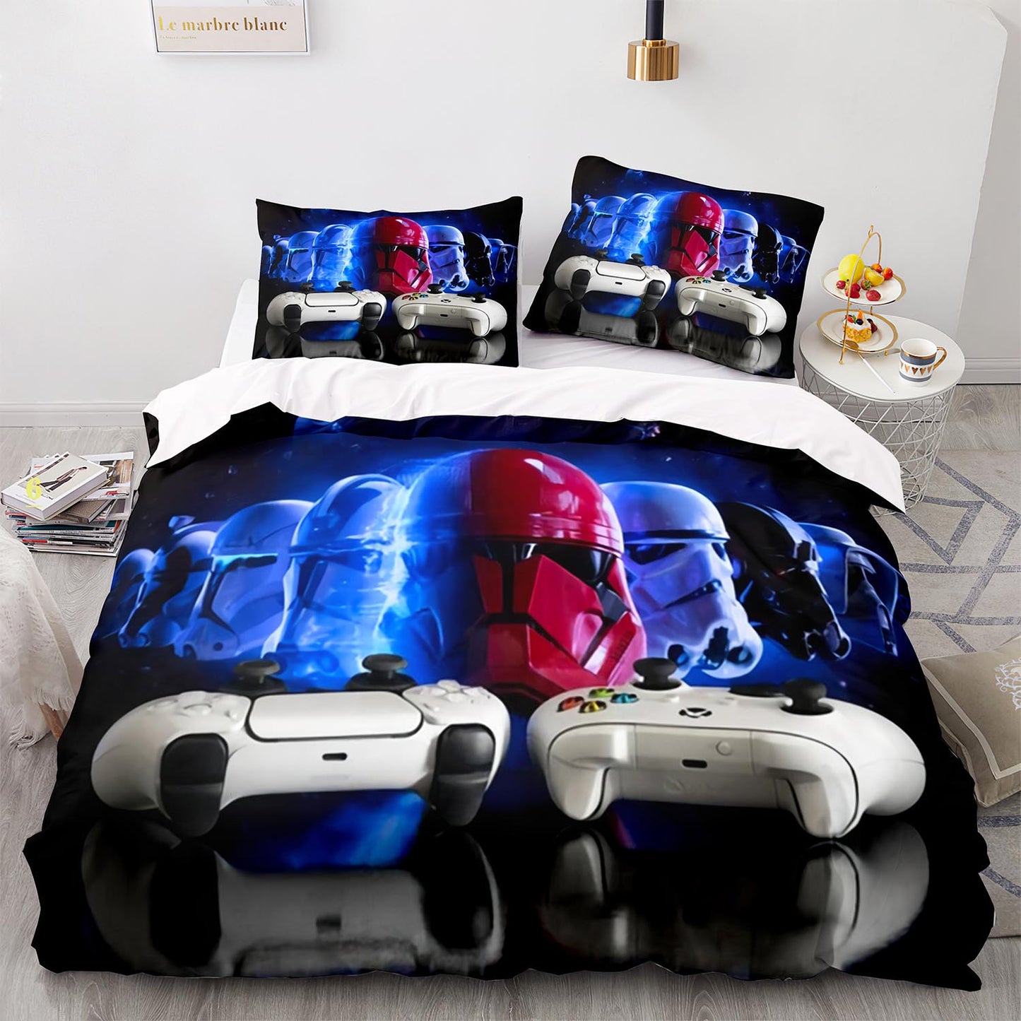Housse de couette personnalisée avec logo photo pour garçons et filles, ensemble de literie sur mesure à faire soi-même, parure de lit design, housse de couette Queen Size PS1061
