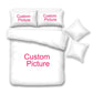 Cutom Duvet Cover Set Pattern Chic Comforter Cover King Size for Teens Adults Bedding Set with Pillowcases  WXR1009